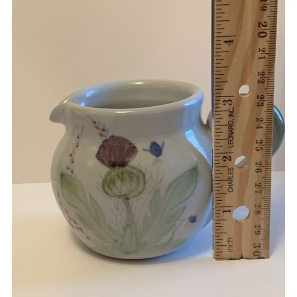 Buchan Portobello Scotland Stoneware Creamer Pitcher Thistle Design - Picture 11 of 11